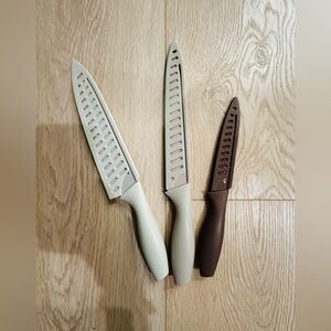 NEW SipLip Ceramic Knife Set - 3 Essential Kitchen 🔪 Great Quality 👌🏼💫